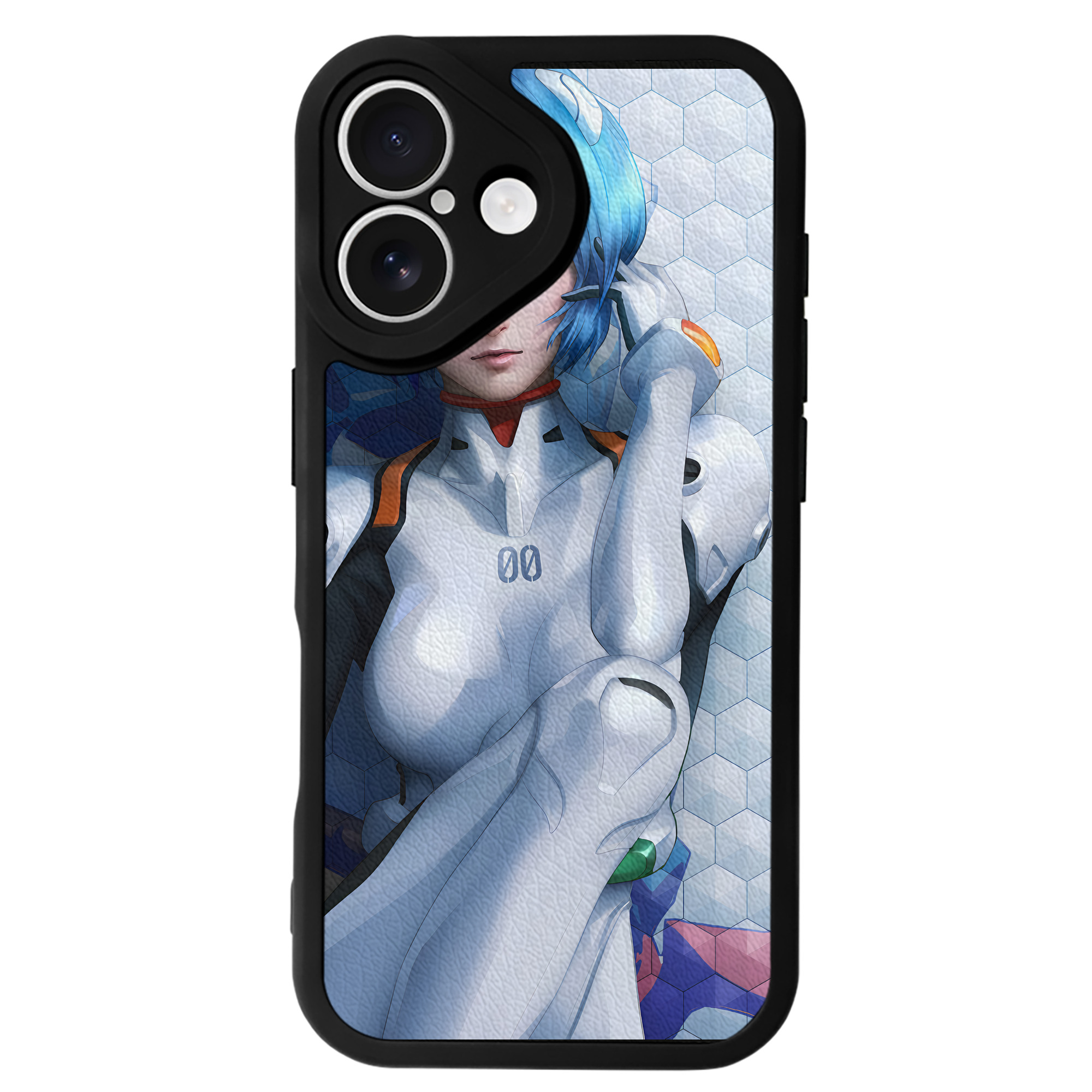 （画像用） EVA 新世紀エヴァンゲリオン 【iPhone 16シリーズ対応】シリコンスマホケース（レザー調） 材質：シリコン